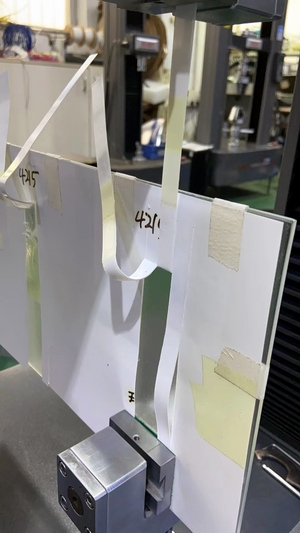光伏行業(yè)膠膜剝離及拉伸試驗(yàn)機(jī)測試報(bào)告